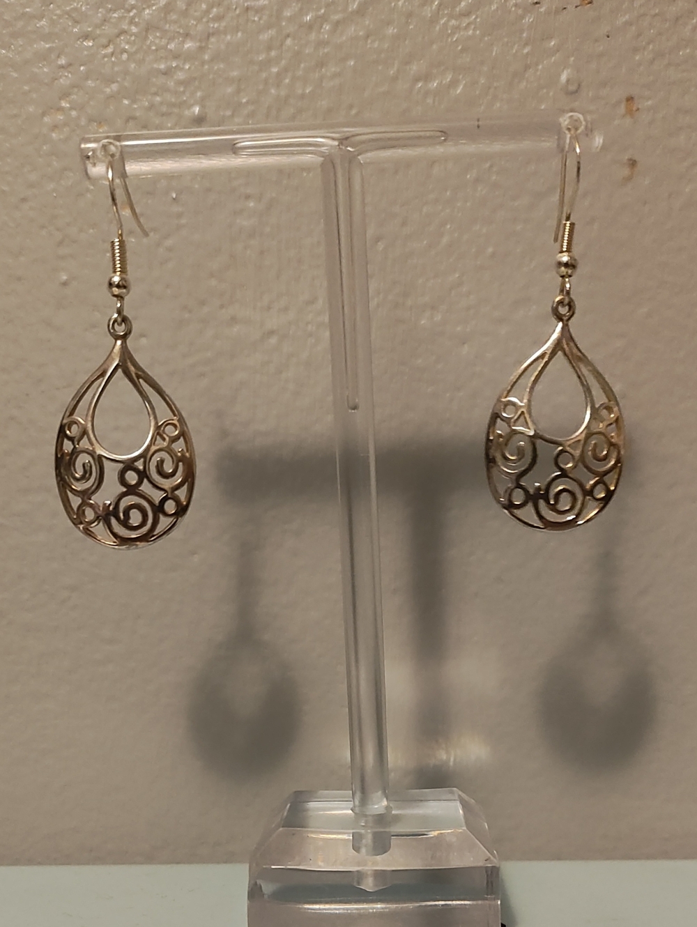 Elegante aretes de Plata 925.